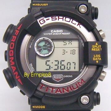 casio g shock titanium frogman