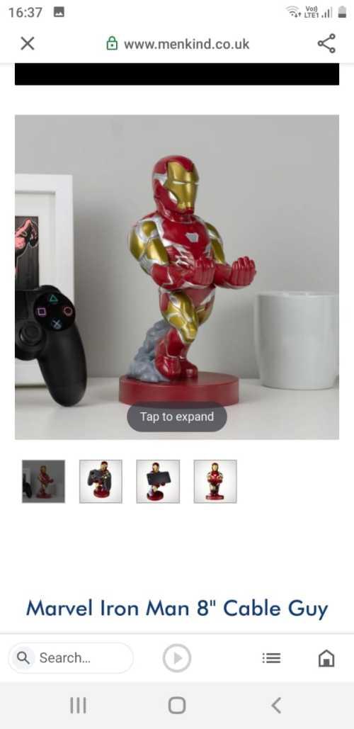 Iron Man Cable Guys Phone and Controller Holder