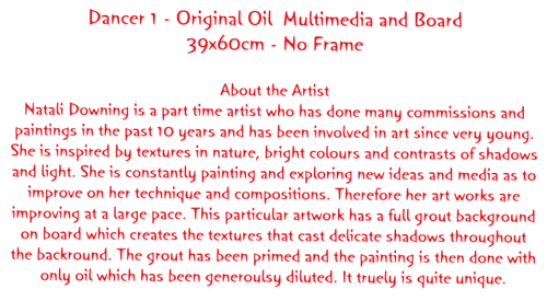 oil painting, multimedia, dancer, texture, lensflare