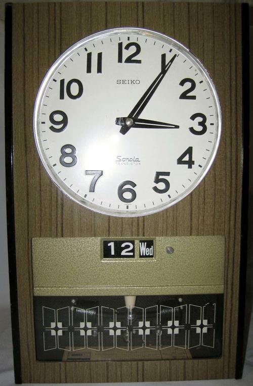 Cuckoo & Wall Clocks - Vintage Seiko Sonola Transitor Wall Clock. Battery  operated. was sold for  on 21 Jun at 10:01 by NDowning in Pretoria /  Tshwane (ID:151187382)