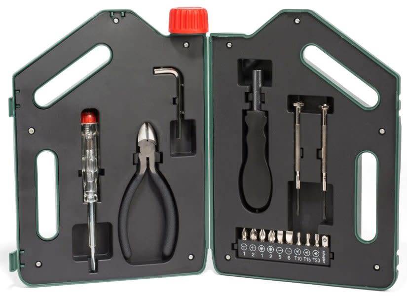 Hand Tools & Spanners Oil Jug Tool Kit was sold for R92.00 on 5 Apr