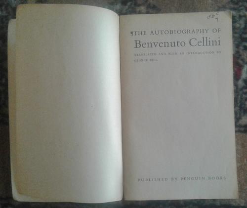 'Great Art Sales of the 'The Autobiography of Benvenuto Cellini' translated by George Bull (Penguin Classics)Century'  by John Parker ISBN 0273003852