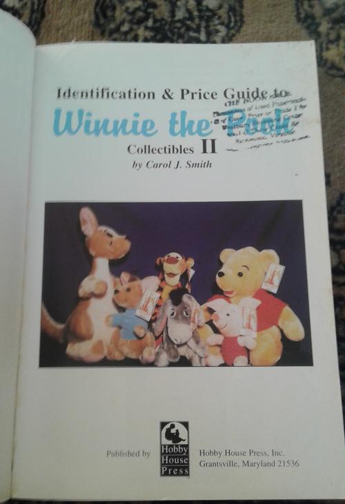 'Winnie the Pooh Collectibles II' by Carol J Smith ISBN0875884660