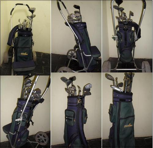 Other Golf - EEE3ZZZ IRONS With Mcgregor Golfbag & Trolley was sold for ...