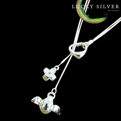 925 Sterling Silver EP jewellery necklace