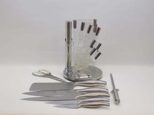 7pcs Knife Set Silver