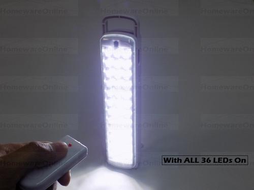 LED Rechargeable Light 36 HIGH BRIGHTNESS bulbs + Remote that controls 3 functions LOW PRICE
