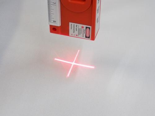 Electronic Lazer Level With LED Lights And Lazer For Precise Measurement + Measuring Tape