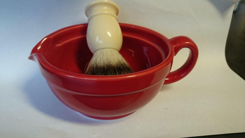 lather bowl scuttle wet shave wet shaving shave soap lather brush 