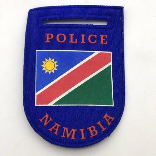 International Badges & Insignia - Namibia Police Force Shoulder Flash ...