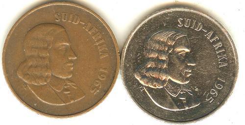 !!!!1965 SILVER? 2 CENT!!!!!! - VAN RIEBEECK - ONE OF A KIND?