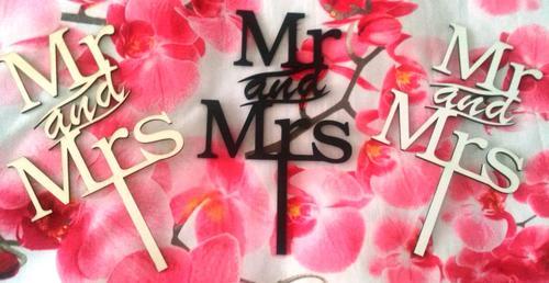 mr and mrs, cake topper, wedding, favour, 