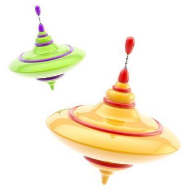 different types of spinning tops