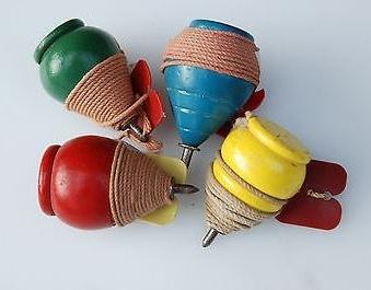 different types of spinning tops