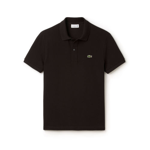 lacoste black golf t shirt