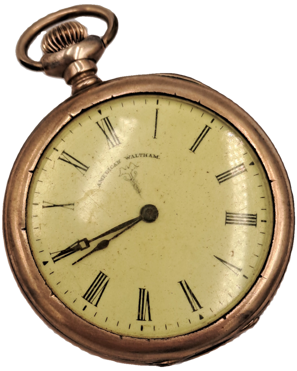 Pocket Watches Antique American Waltham Safety Barrel Pocket Watch