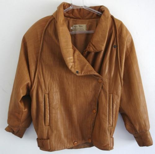 Vera Pelle Leather Jacket Euro 44 made in Italy.