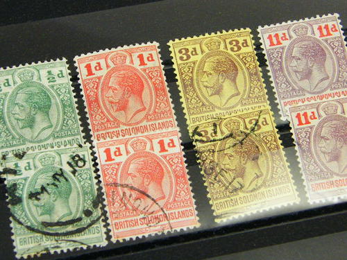 British Solomon Islands set of mint & used stamps - as per photo