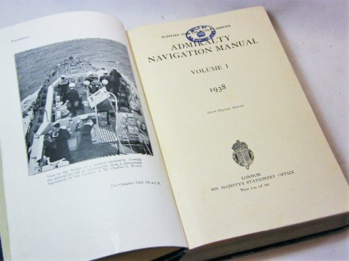 Admiralty navigation manual - 1938 Volume 1