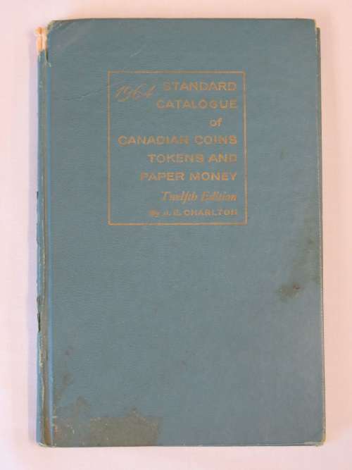 1964 Standard catalogue of coins, tokens and paper money by J.E. Charlton