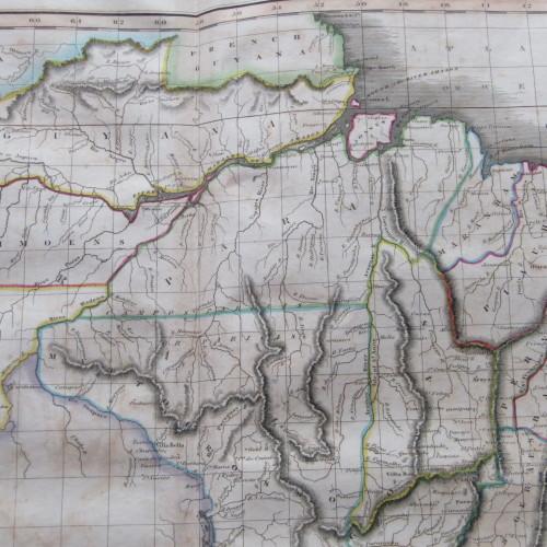 Maps - Original 1830`s map of Lower Peru, Brazil & Paraguay - published ...