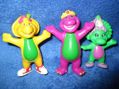 Other Collectable Toys - Barney & Friends - Hard Plastic +- 8cm -7cm ...