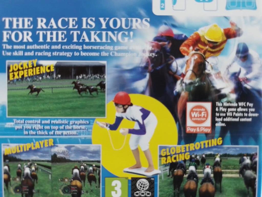 Games - Wii - Champion Jockey G1 Jockey & Gallop Racer (Wii Balance ...