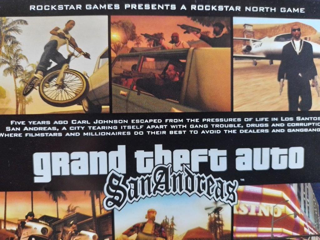 Games - PS2 - Grand Theft Auto San Andreas for sale in Johannesburg (ID