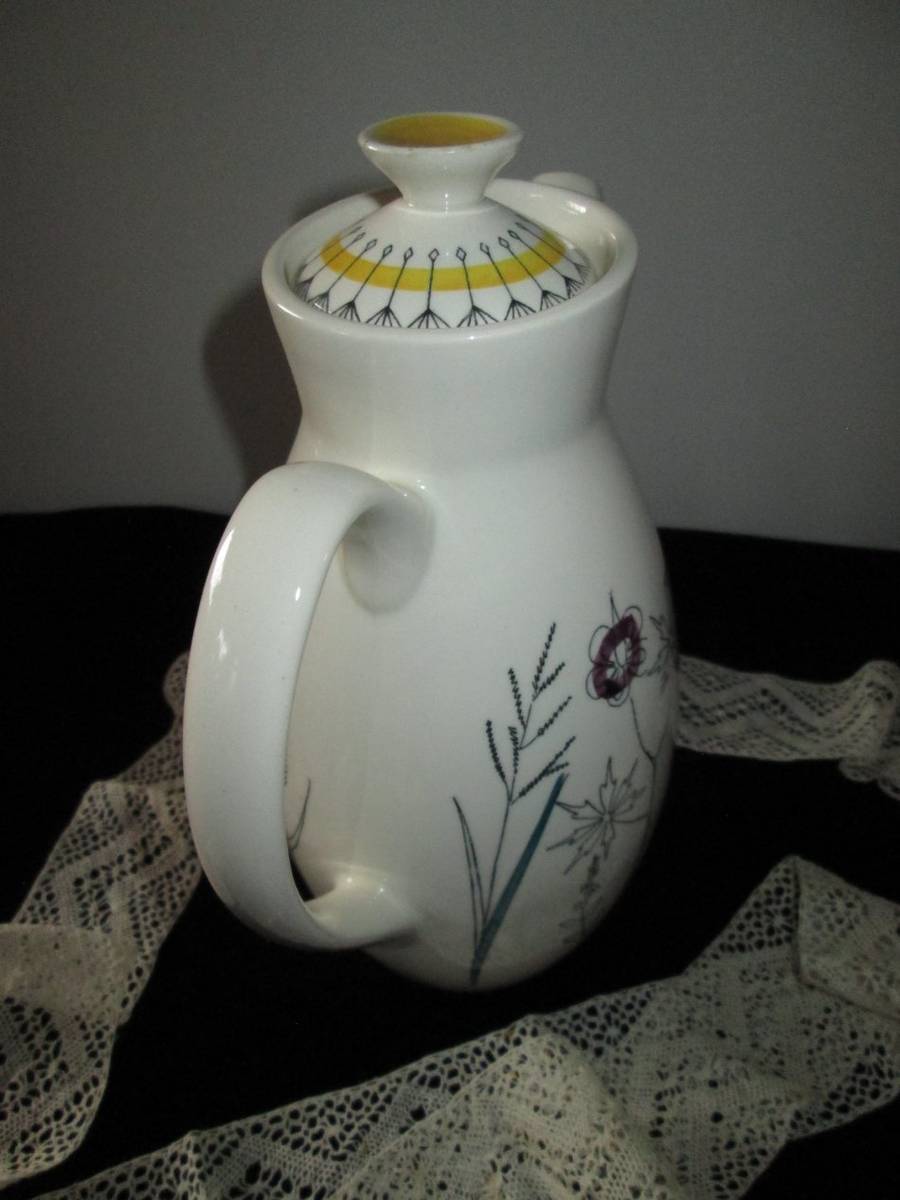 Other Porcelain & Ceramics Stavangerflint teapot. Botanical Theme