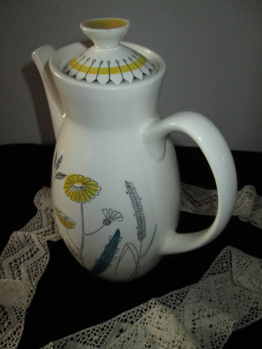 Other Porcelain & Ceramics Stavangerflint teapot. Botanical Theme