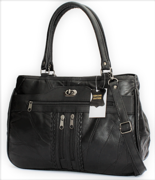 Handbags & Bags - Genuine Leather Handbag in Black was listed for R399 ...