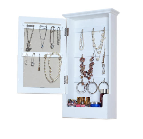 key cabinet with mirror