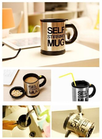 coffee mug self stirring