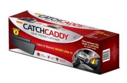 Catch caddy bag in car