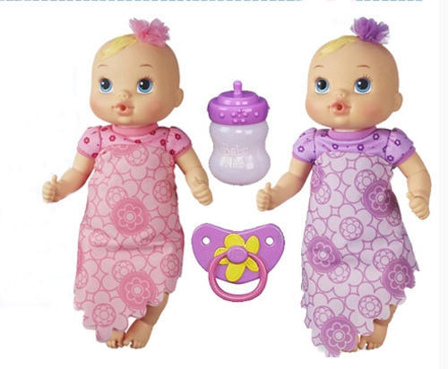 BABY ALIVE LUV N SNUGGLE BABY DOLL BLOND WITH BLANKET