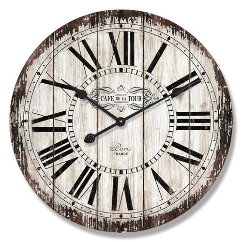 Cape De La Tour Wooden Wall Clock 