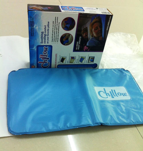 CHILLOW Cooling Pillow Pad Device Insert Comfort Sleeping Therapy SEEN ON TV