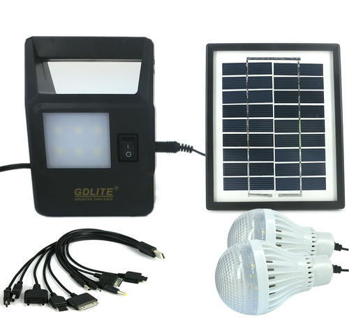 SOLAR LIGHTING SYSTEM WITH A TWO PIN WALL CORD