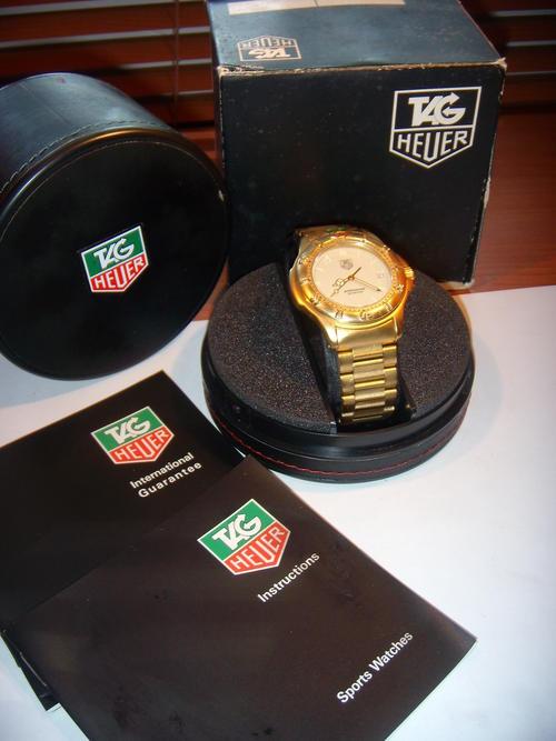 Men s Watches TAG HEUER GOLD MINT MINT PROFESSIONAL NO