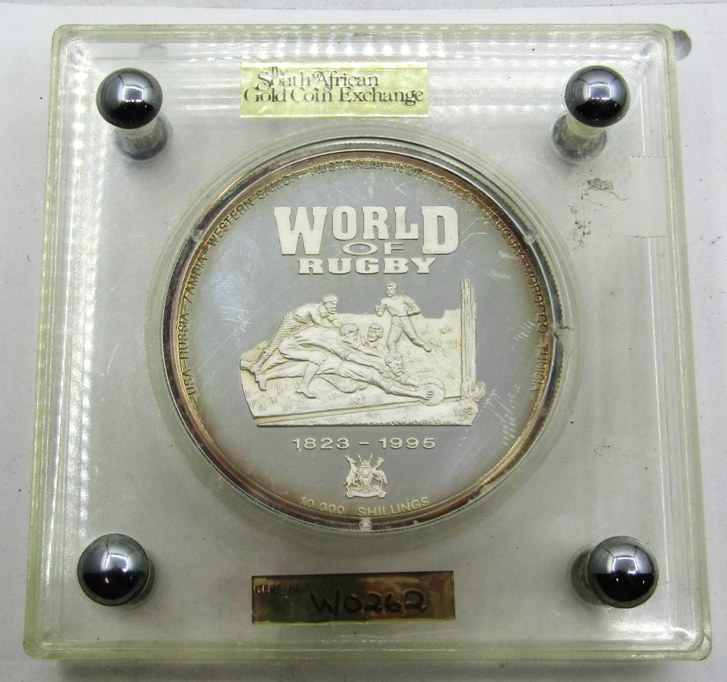 Gold & Bullion Coins - World Of Rugby 1823-1945 10000 Shillings 312 ...