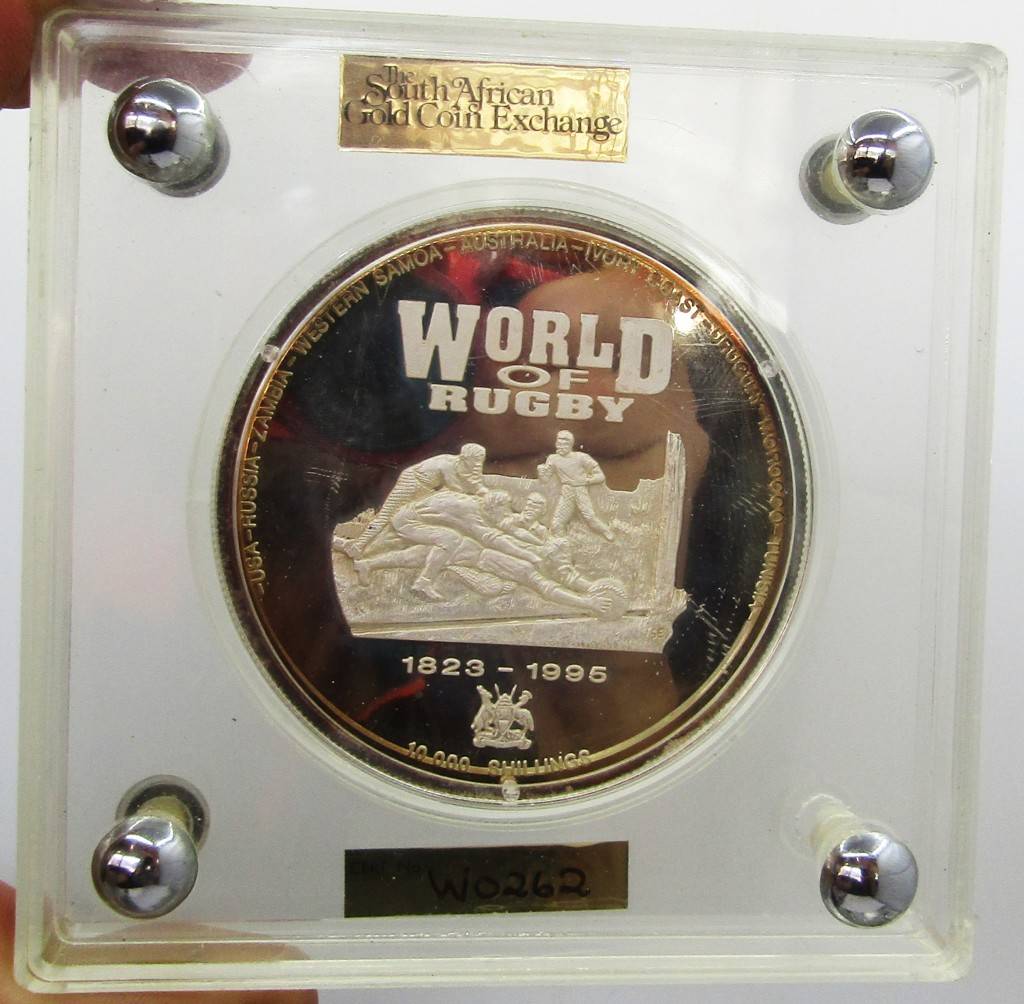 Gold & Bullion Coins - World Of Rugby 1823-1945 10000 Shillings 312 ...