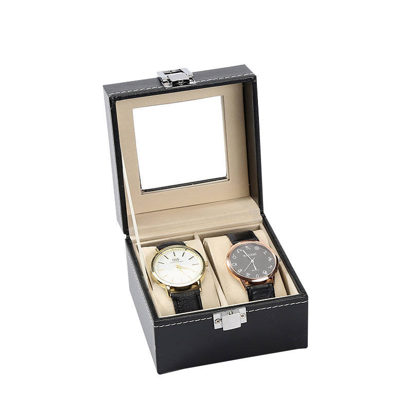 Someone’s in a Makro Hazlo PU Leather Watch Display Storage Case Box