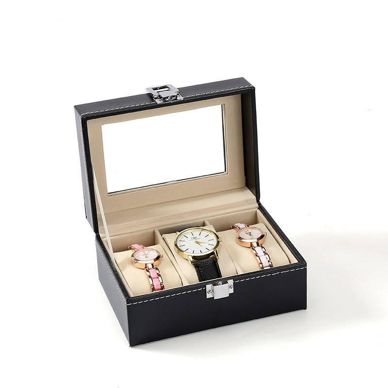 Someone’s in a Makro Hazlo PU Leather Watch Display Storage Case Box