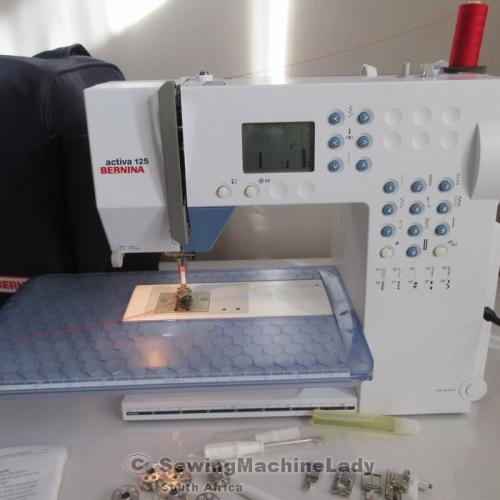 Sewing Machines & Overlockers - BERNINA ACTIVA 125 SEWING MACHINE was ...