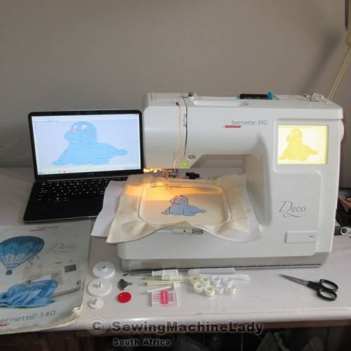 Embroidery Machines BERNINA DECO 340 EMBROIDERY MACHINE was listed