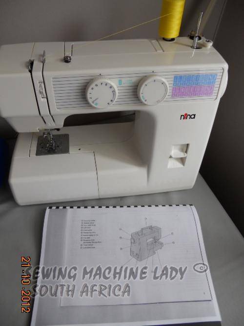 Sewing Machines & Overlockers NINA SEWING MACHINE WITH AUTO BUTTONHOLE was sold for R1,500.00