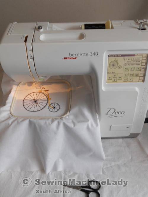Embroidery Machines BERNINA DECO 340 (USB) ver1.3 EMBROIDERY MACHINE