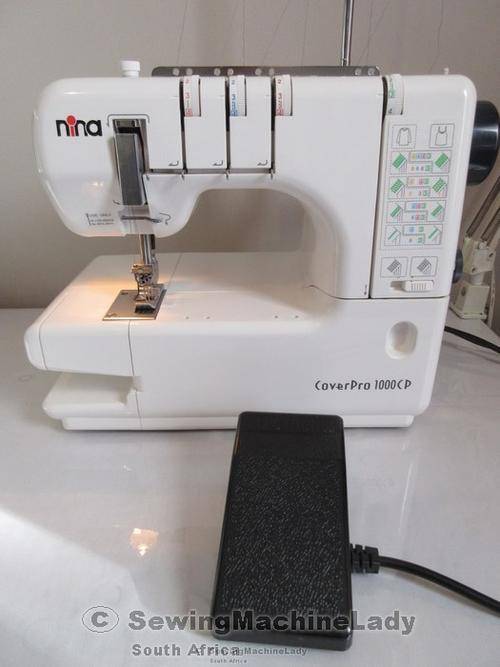 Sewing Machines & Overlockers NINA COVERPRO 1000CP COVERSEAM / COVERHEM MACHINE was listed for