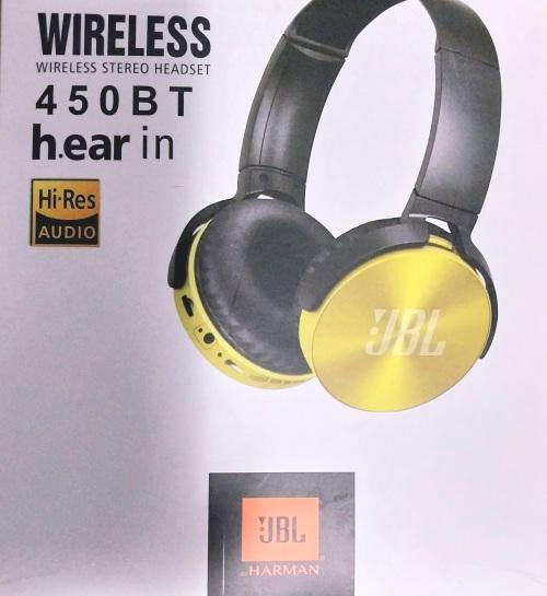 Headphones Earphones JBL 450 BT Bluetooth wireless stereo