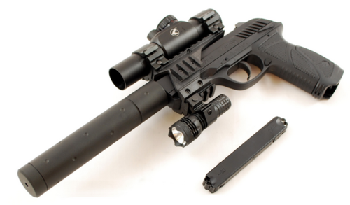 Gamo PT-85 blowback semi auto CO2 air pistol - ShootMart
